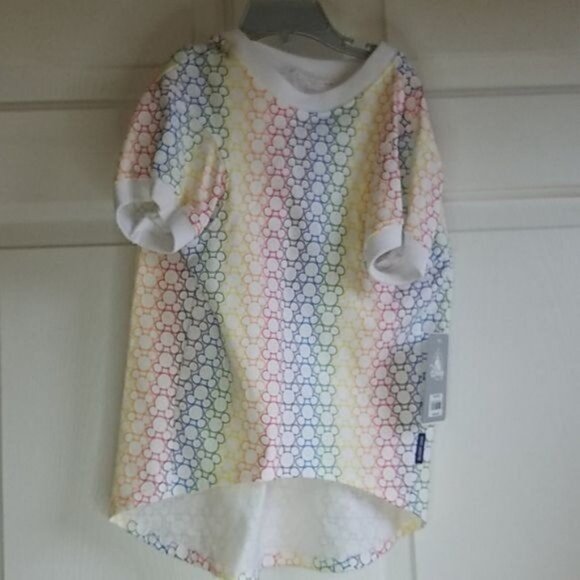 Dog T Shirt Disney Spirit Jersey Pride Rainbow EX Large Top Shirt MICKEY MOUSE - Picture 4 of 10